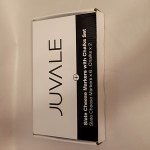 Juvale Slate Cheese Markers w/ Chalk